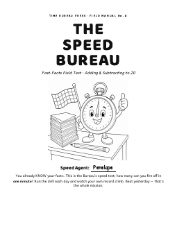 The Speed Bureau packet, page 1