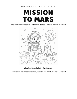 The Solar System reader, page 1