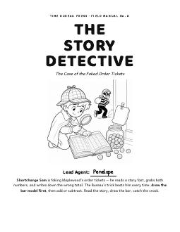 The Story Detective packet, page 1